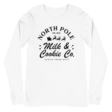 Load image into Gallery viewer, Christmas collection: Milk & Cookies Unisex Long Sleeve T-shirt