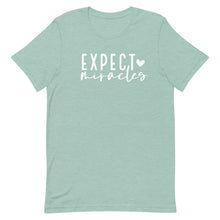 Load image into Gallery viewer, Expect Miracles Unisex Short Sleeve T-shirt