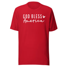 Load image into Gallery viewer, Summer Collection: God Bless America Unisex Short Sleeve T-shirt