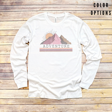Load image into Gallery viewer, Adventure Unisex Long Sleeve T-shirt