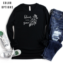 Load image into Gallery viewer, Bloom in Grace Unisex Long Sleeve T-shirt