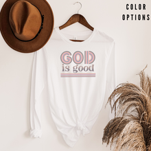 Load image into Gallery viewer, God is good Unisex Long Sleeve T-shirt