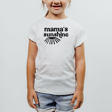 Load image into Gallery viewer, Summer Collection: Mama's Sunshine Youth Short Sleeve T-Shirt