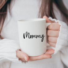 Load image into Gallery viewer, Mommy mug with font choices