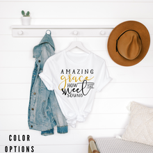 Load image into Gallery viewer, Amazing Grace Unisex short sleeve T-Shirt