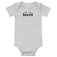Load image into Gallery viewer, Valentine collection: Baby short sleeve one piece