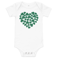 Load image into Gallery viewer, St. Patrick's Day Collection: Shamrock Baby short sleeve one piece