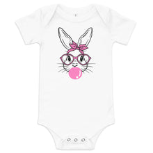 Load image into Gallery viewer, Easter Collection: Bunny Blowing Bubble Baby short sleeve one piece