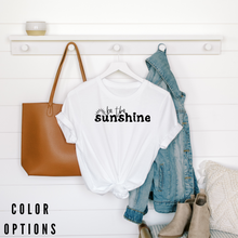 Load image into Gallery viewer, Be the sunshine Unisex short sleeve T-Shirt