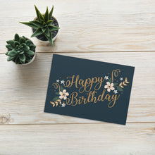 Load image into Gallery viewer, Happy Birthday Greeting card