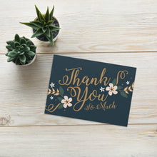 Load image into Gallery viewer, Thank you Greeting card
