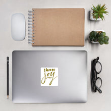 Load image into Gallery viewer, Choose Joy Bubble-free stickers
