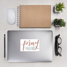 Load image into Gallery viewer, Pray Bubble-free stickers