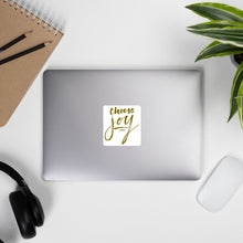 Load image into Gallery viewer, Choose Joy Bubble-free stickers