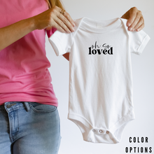 Load image into Gallery viewer, Valentine collection: Baby short sleeve one piece