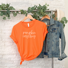 Load image into Gallery viewer, Fall collection: pumpkin everything Unisex short sleeve T-shirt
