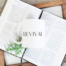 Load image into Gallery viewer, Revival mug with font choices