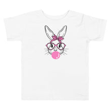 Load image into Gallery viewer, Easter Collection: Bunny Blowing Bubble Toddler Short Sleeve T-Shirit