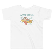 Load image into Gallery viewer, Easter Collection: Happy Easter Airplane Toddler Short Sleeve T-Shirt