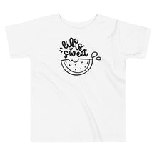 Load image into Gallery viewer, Summer Collection: Life is Sweet Toddler Short Sleeve T-shirt