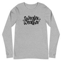 Load image into Gallery viewer, Fall collection: Sweater weather Unisex Long Sleeve T-shirt