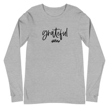 Load image into Gallery viewer, Fall collection: Grateful Unisex Long Sleeve T-shirt