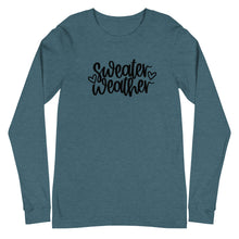 Load image into Gallery viewer, Fall collection: Sweater weather Unisex Long Sleeve T-shirt