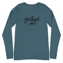 Load image into Gallery viewer, Fall collection: Grateful Unisex Long Sleeve T-shirt