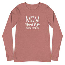 Load image into Gallery viewer, Mom mode everyday Unisex Long Sleeve T-shirt