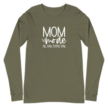 Load image into Gallery viewer, Mom mode everyday Unisex Long Sleeve T-shirt