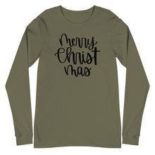 Load image into Gallery viewer, Christmas collection: Merry Christmas Unisex Long Sleeve T-shirt