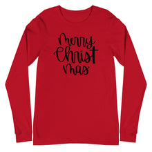 Load image into Gallery viewer, Christmas collection: Merry Christmas Unisex Long Sleeve T-shirt