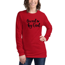 Load image into Gallery viewer, Valentine Collection: Loved by God Unisex Long Sleeve T-shirt