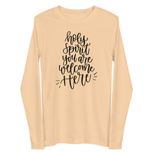 Load image into Gallery viewer, Holy Spirit you are welcome here Unisex Long Sleeve T-shirt
