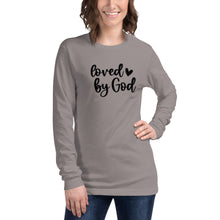 Load image into Gallery viewer, Valentine Collection: Loved by God Unisex Long Sleeve T-shirt