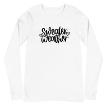 Load image into Gallery viewer, Fall collection: Sweater weather Unisex Long Sleeve T-shirt