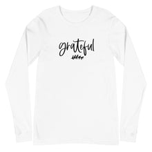 Load image into Gallery viewer, Fall collection: Grateful Unisex Long Sleeve T-shirt