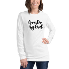 Load image into Gallery viewer, Valentine Collection: Loved by God Unisex Long Sleeve T-shirt