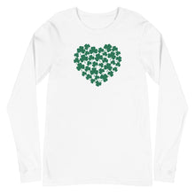 Load image into Gallery viewer, St. Patrick's Day Collection: Shamrock Unisex Long Sleeve T-Shirt