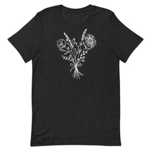 Load image into Gallery viewer, Beautiful Bouquet of Flowers Unisex Short Sleeve T-shirt