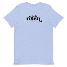 Load image into Gallery viewer, Easter collection: He is risen Unisex  short sleeve T-shirt