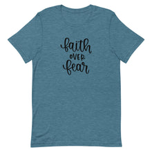 Load image into Gallery viewer, Faith over Fear Unisex short sleeve T-Shirt