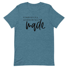 Load image into Gallery viewer, Fearfully and wonderfully made Unisex short sleeve T-Shirt