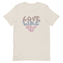 Load image into Gallery viewer, Valentine Collection: Love Like Jesus Unisex Short Sleeve T-shirt