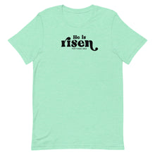 Load image into Gallery viewer, Easter collection: He is risen Unisex  short sleeve T-shirt