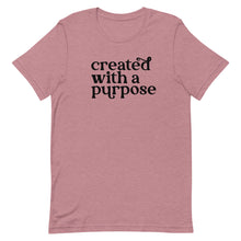 Load image into Gallery viewer, Created with Purpose Unisex Short Sleeve T-Shirt