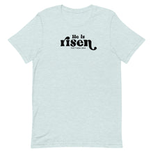Load image into Gallery viewer, Easter collection: He is risen Unisex  short sleeve T-shirt