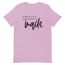 Load image into Gallery viewer, Fearfully and wonderfully made Unisex short sleeve T-Shirt