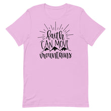 Load image into Gallery viewer, Faith can move mountains Unisex Short Sleeve T-Shirt