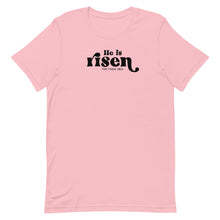 Load image into Gallery viewer, Easter collection: He is risen Unisex  short sleeve T-shirt